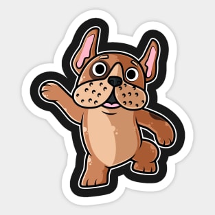 Dog Dancer - Dance for kids Kawaii Neko Anime print Sticker